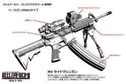 TomyTec Little Armory 1/12 LD022 Guns Accessory A2 13 TomyTec Little Armory 1/12 LD022 Guns Accessory A2 -Bandai tmt30035 2