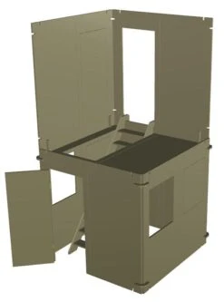 TomyTec Little Armory 1/12 LD023 Shoot House A -Bandai tmt30036 15