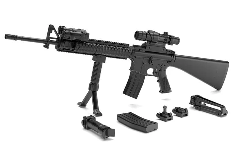 TomyTec Little Armory 1/12 LA056 M16A4 Rifle 2 TomyTec Little Armory 1/12 LA056 M16A4 Rifle - Image 2