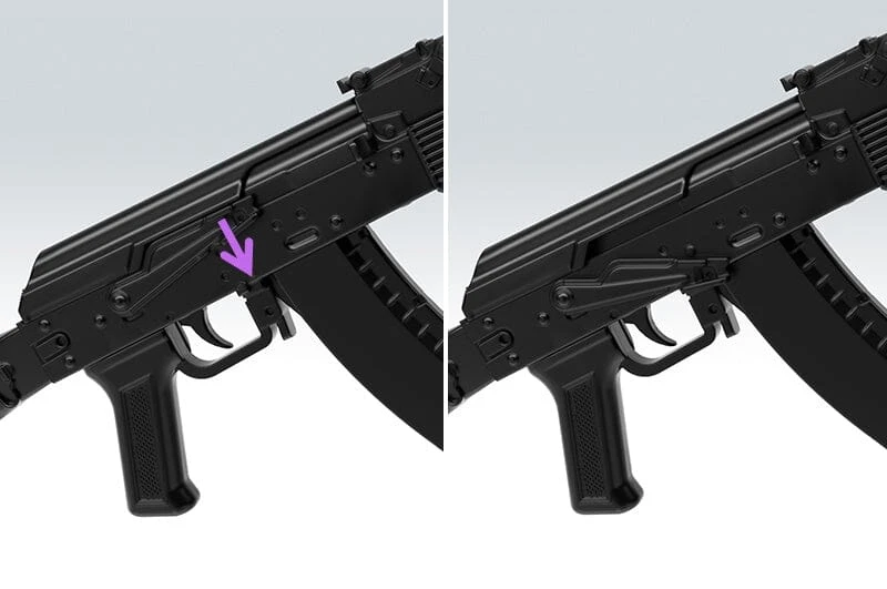 TomyTec Little Armory 1/12 LA060 AK74M Type Assault Rifle 7 TomyTec Little Armory 1/12 LA060 AK74M Type Assault Rifle - Image 7