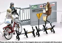 TomyTec Little Armory 1/12 LD029 Concrete Defense School School Gate -Bandai tmt31386 10