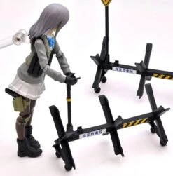 TomyTec Little Armory 1/12 LD029 Concrete Defense School School Gate -Bandai tmt31386 11