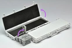 TomyTec Little Armory 1/12 LD038 Military Hard Case A3 White/Grey -Bandai tmt31879 2