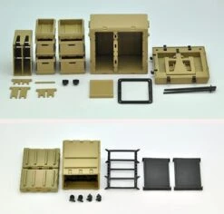 TomyTec Little Armory 1/12 LD039 Field Desk A2 -Bandai tmt31880 3