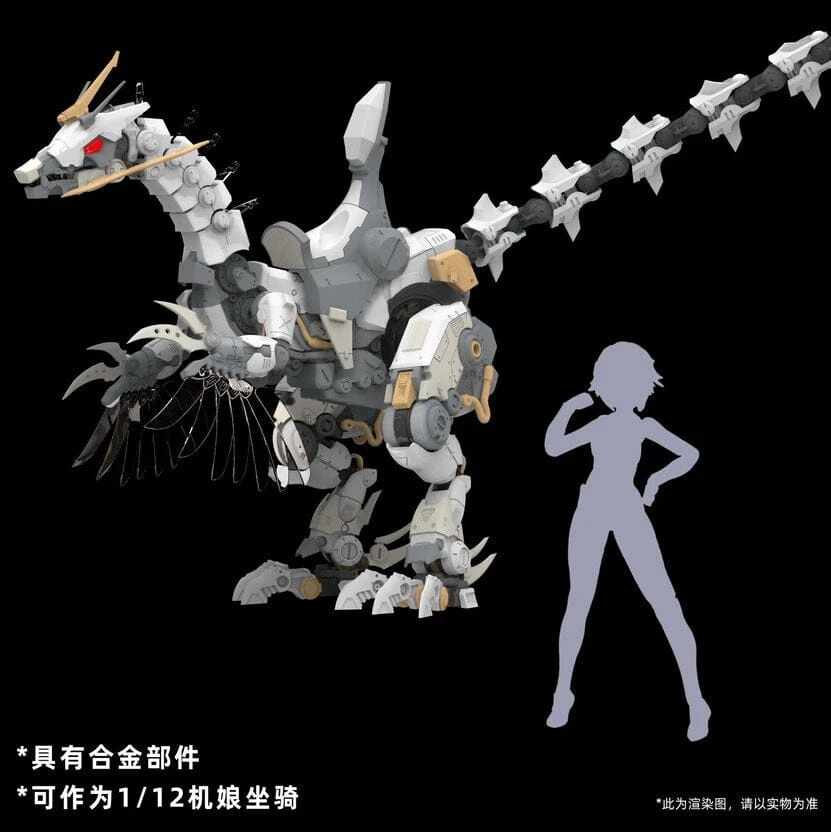 Mechanical Marvel 1/12 MA-051 Lado Raptor Model Kit 6 Mechanical Marvel 1/12 MA-051 Lado Raptor Model Kit - Image 6